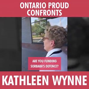 MUST WATCH RAW VIDEO: Kathleen Wynne's former key advisor, Pat Sorbara, is on trial for bribery. Ontario Proud confronted the premier in Sudbury to confirm rumours that Sorbara's defence is being funded by the Ontario Liberal Party. | Ontario Proud