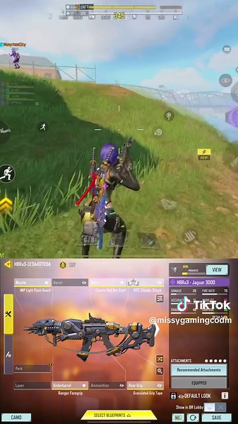 Top HBRa3 BR Attachments for COD Mobile