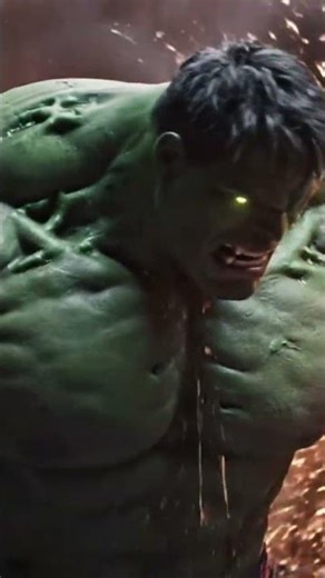 hulk breathing fire.