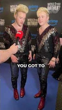‘Would You Rather’ just got infinitely more chaotic when Jedward show up 😂⚡#wouldyourather
