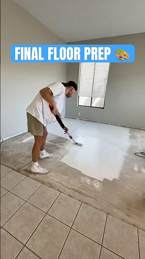 Final Flooring Prep (no more cat pee smell)