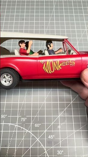 1/24 Scale Monkees Mobile Slot Car #shorts #monkees #slotcars #tvshow