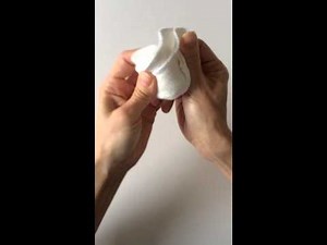 How to Make a Washcloth Rose - Satsuma Designs LLC