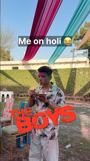 Khana pagalu 😂 holi hai 🤣 #chetanthebackbencher #comedy #chetannn026 #holi #holihai #happyholi