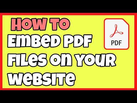 How to Embed PDF Files on Websites (Without Coding)