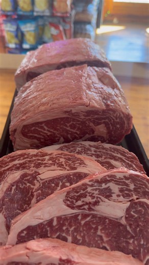 PRIME GRADE PREMIUM ANGUS 28 DAY WET AGED PRIME RIBEYE STEAKS $33.99 lb PRIME RIB ROAST $32.99 lb The only way to have a real prime rib roast is to get prime grade ribeyes. | Texvonia Meat Market
