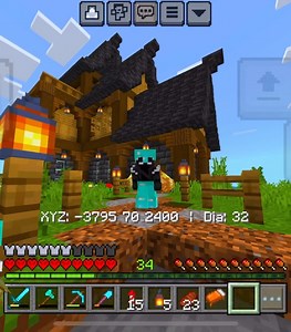 Minecraft Bedrock Hardcore Starter House Guide