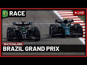 F1 Live - Brazil GP Race Watchalong | Live timings + Commentary