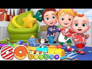 Train Choo Choo Song | Christmas Train! GoBooBoo Kids Songs & Nursery Rhymes