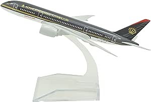 TANG DYNASTY(TM) 1:400 16cm B787 Royal Jordanian Metal Airplane Model Plane Toy Plane Model