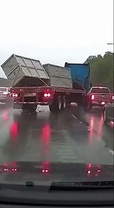 Oversized Load Slips Across Highway