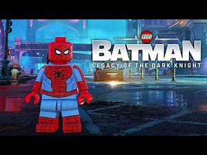 Playable SPIDER-MAN in LEGO® Batman: Legacy of the Dark Knight (4K)