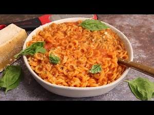 DIY Spaghettios  Recipe