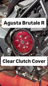 Ducati l Service Repair Tuning on Instagram: "Устанавливаем clear clutch cover от CNC Racing на мотоцикл MV Agusta Brutale R. Ничего сложного, главное иметь под рукой динамометрический ключ 😏 Интересно ваше мнение! Нравится?"