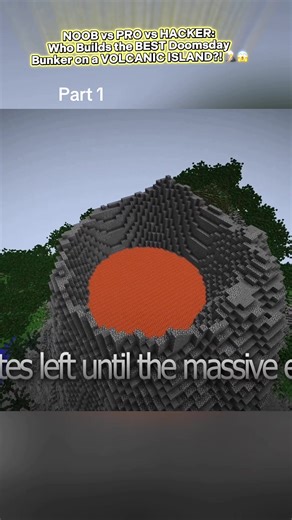 Minecraft Noob vs Pro vs Hacker: Doomsday Bunker Challenge