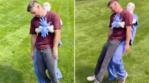 A Clever DIY Insane Asylum Escapee Costume