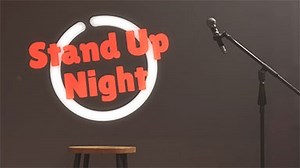 Stand-Up Show Intro (Square | Text) | Renderforest