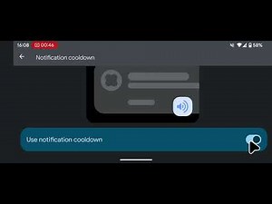 What is notification cooldown and how to enable or disable it on Android 15