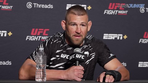 Dustin Jacoby hoping for bigger names after vicious first-round knockout | UFC Vegas 107