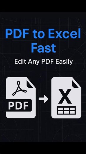 Convert Any PDF BOQ to Excel — Instantly #AutoCAD #Engineering