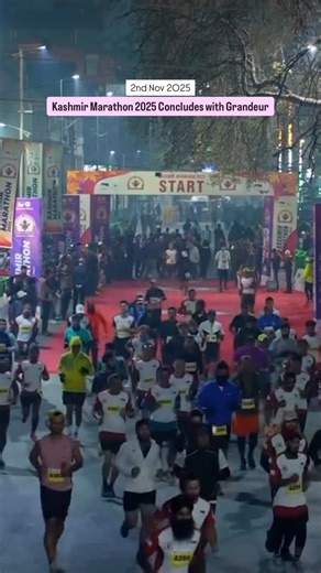 KASHMIR ONLINE on Instagram: "Kashmir Marathon 2.0 draws 1,500 runners; Omar Abdullah, Sunil Shetty flagged off the event. The event was organised by the Department of Tourism in collaboration with the J&K Sports Council, aiming to promote tourism in the Valley. Runners including amateurs and first-timers representing 27 states and 11 countries such as Germany, Denmark, USA, Ethiopia, Kenya, Japan and Sri Lanka participated in the marathon. ➡️ Click the link in our bio to book Kashmir packages. 