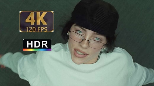 Billie Eilish - BIRDS OF A FEATHER HDR10 / 4K / 4096