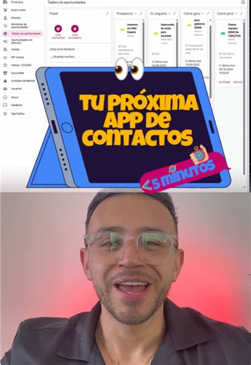 📒APP de CONTACTOS en 5min. #appsheet #excel #googlesheet #crm #nocode