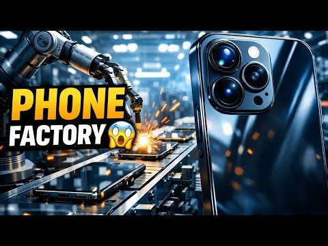 How Smartphones Are Produced Today: Inside the Modern Factory”(FULL PROCESS)