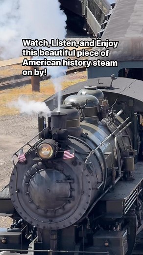 107K views · 3.4K reactions | Watch, Listen, and Enjoy this beautiful piece of American history steam on by! #trains #steamlocomotives #steamengines #reels #railroadhistory #steamlocomotive #train #railroadphotography #AmericanRailroads #usa #history #engineering | Big Trains | Facebook
