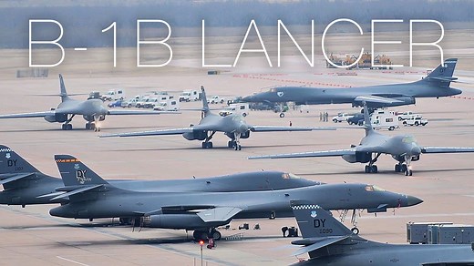 Three B-1B Lancer strategic bombers assigned to the 9th Bomb Squadron take off with afterburners from Dyess AFB. AiirSource Military covers events and missions from the United States Armed Forces. Visit our channel for more military videos. | AiirSource Military