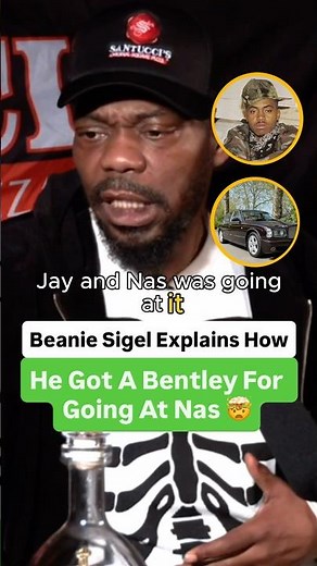Beanie Sigel Explains How He Got A Bentley For Going At Nas 🤯