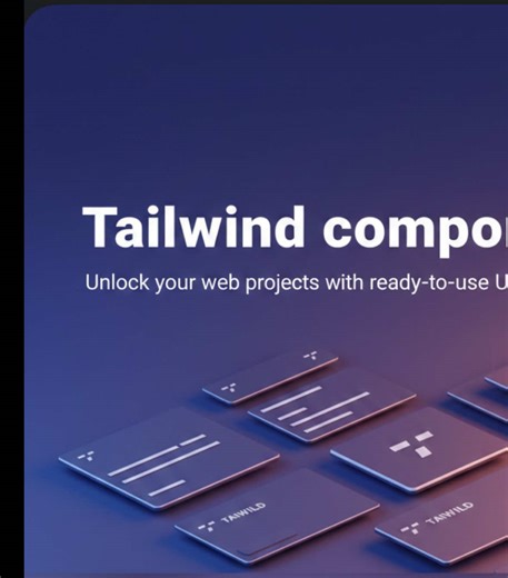Tailwind CSS Component #tailwind #pov #techtok #coding #website