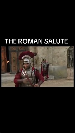 The Roman Salute ✋ Symbol of Power | Ancient Rome #Shorts