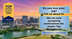 Nominations open for 2025 Top Workplace in Greater Austin