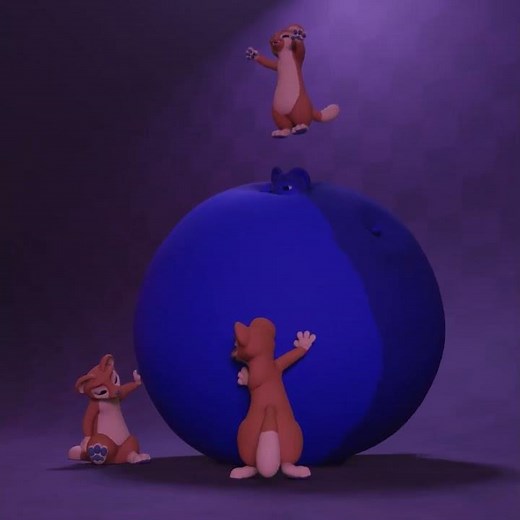 Suffle weasel Blueberry (with farting sound)