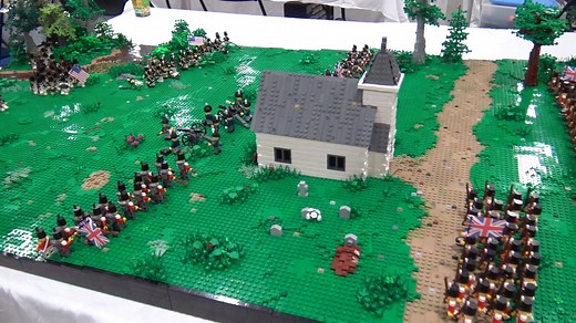 LEGO War of 1812 Battle of Lundy's Lane (by Caleb Dahl) | Beyond the Brick