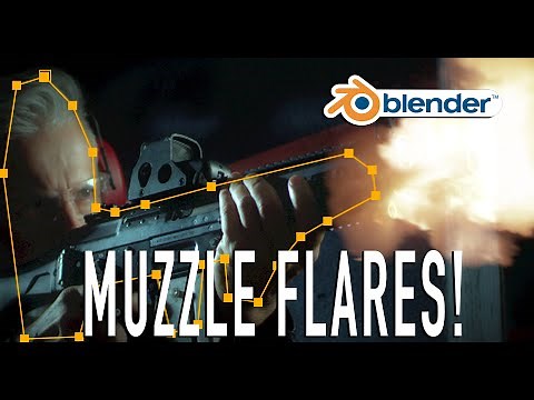 Muzzle Flares in Blender 3D: Compositing Tutorial