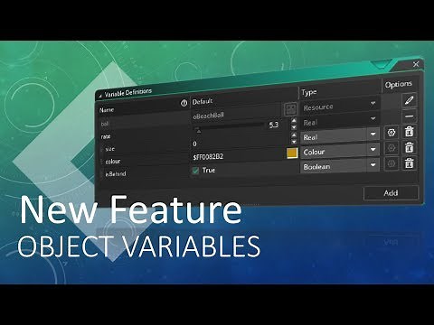 Object Variables - New GMS2 feature - GMWolf