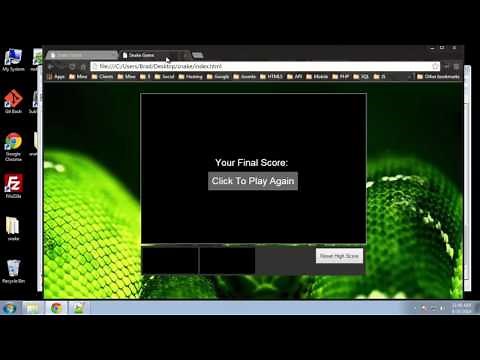 Learn HTML5 Snake Game from Scratch - Part 7