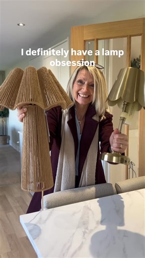 Jill DIY | interiors | home styling | hacks on Instagram: "LAMP OBSESSION and boy these @tkmaxxuk lamps are little stunners. Do you have a favourite. The string lamp is a plug in lamp and the cute gold lamp is a wireless rechargeable one. I actually bought these nearly two weeks ago but just getting round to sharing them now. #ukhomes #bargains #lamp"