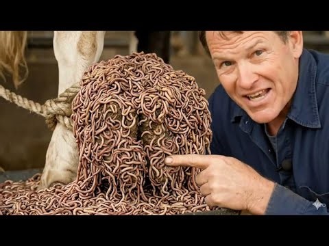 Extreme Cow Hoof Infestation 😱 | Huge Maggot Removal & Satisfying Clean
