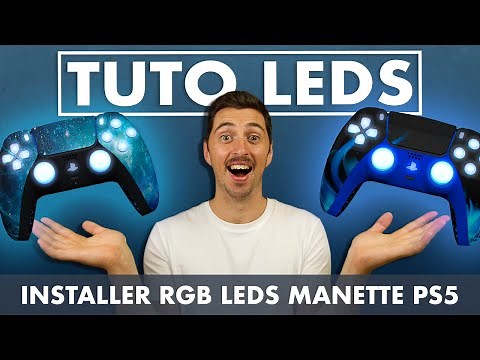 [TUTO 2024] INSTALLER LEDS RGB MANETTE PS5 V1 / V2
