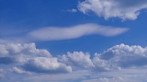 Clouds, Cloudscape, Clouded Sky. Free Stock Video