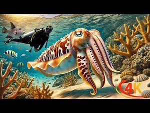 Cuttlefish: The Ocean’s Smartest Camouflage Master!
