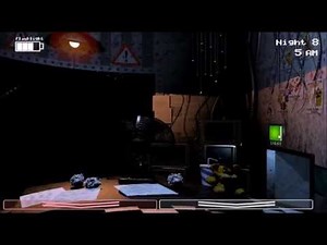 Night 8 GLITCH Complete Five Night's at Freddy's 2