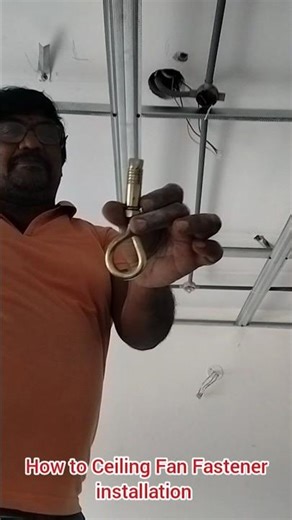 #How to Ceiling Fan Fastener installation #shorts