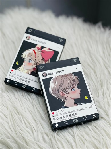 19K views · 171 reactions | Couple Lipstick Set 來 ‍♀️Cute Anime Lipstick Set 﫧 Both Shade Available Instock __ Girls Just order This Couple set without thinking A Minute also Just Order This ✨‍♀️☁️ #cutestuffs #Lipstickset #virallipstick #lipstickset #cutestuffs #fyp #cute #Lipstickset #lipstick #fyp #fyp | Cute Stuff's | Facebook