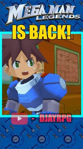 Mega Man Legends Came Back! #megaman #megamanlegends #gaming