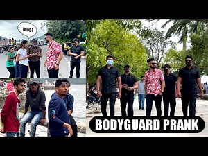 Bodyguard Prank In Udaipur - Epic Public Reaction || #bunty_k_official