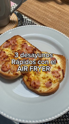 3 Desayunos Rápidos con Air Fryer